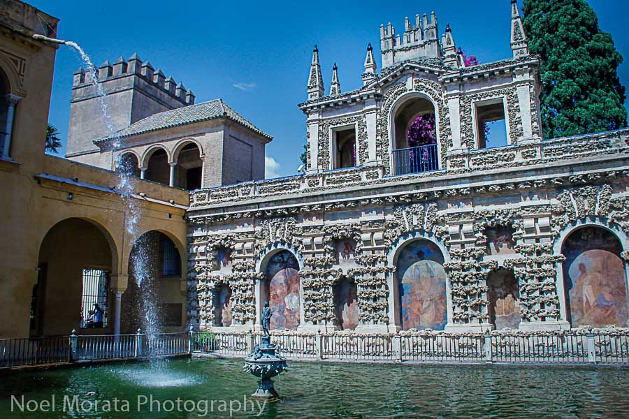 Seville, Spain- Alcazar gardens