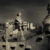 Gaudi's Casa Mila in Barcelona, Spain