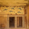A visit to Knossos in Crete and a dolphin mural