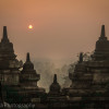 Sunrise at Borobudur,Indonesia