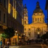 St. Stephen's Basilica - Budapest at night