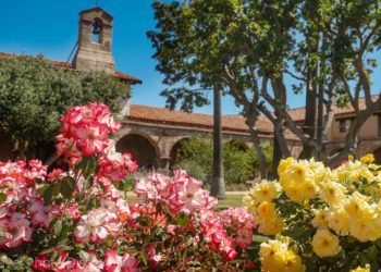 Visiting San Juan Capistrano Mission in California