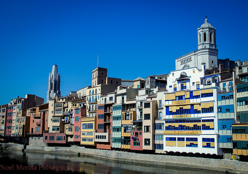 Girona river front