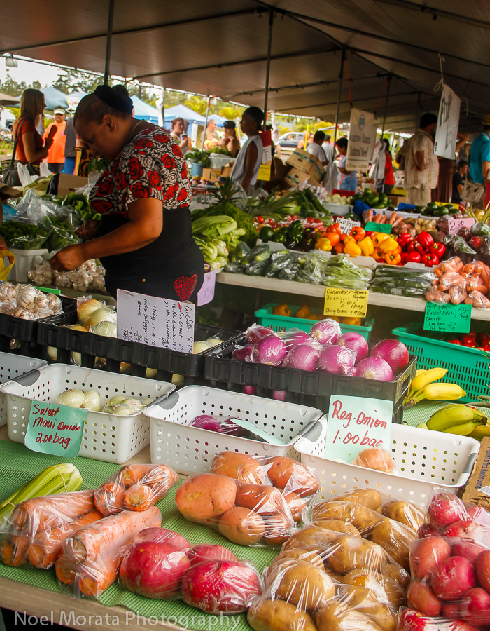 Farmers markets on Hawaii Island