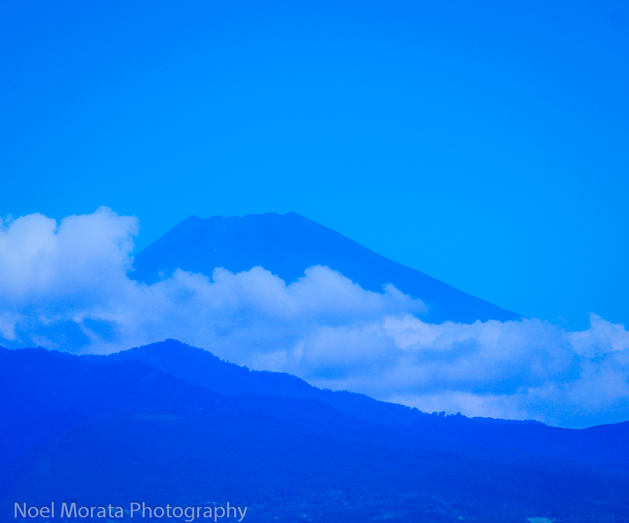Mt. Fuji from a bullet train