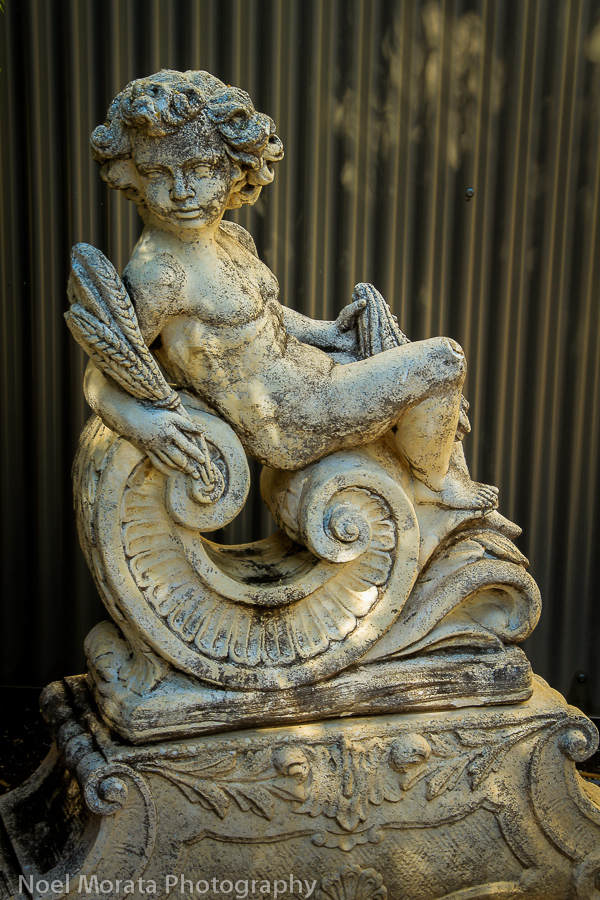 Beautiful antique and imported statuary