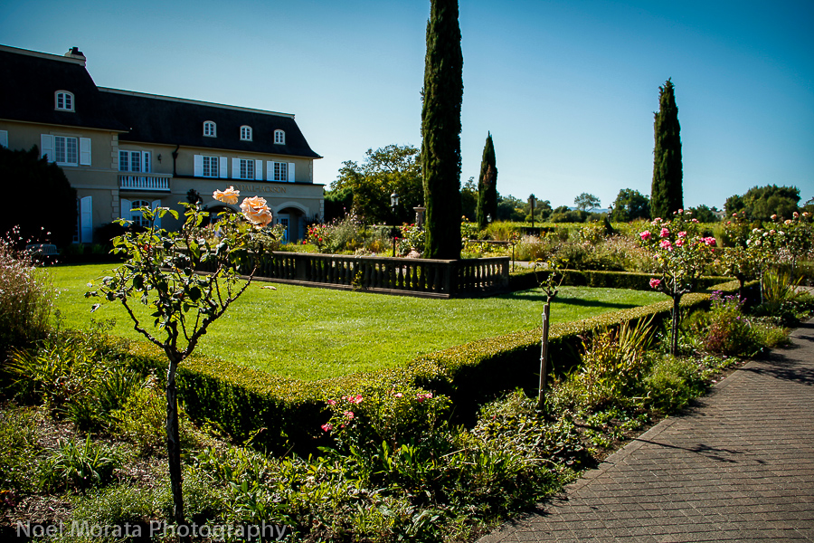 The gardens at Kendall Jackson Winery