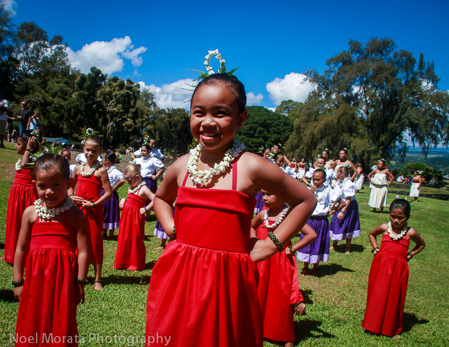 A month celebration of Aloha Festivals in Hawaii