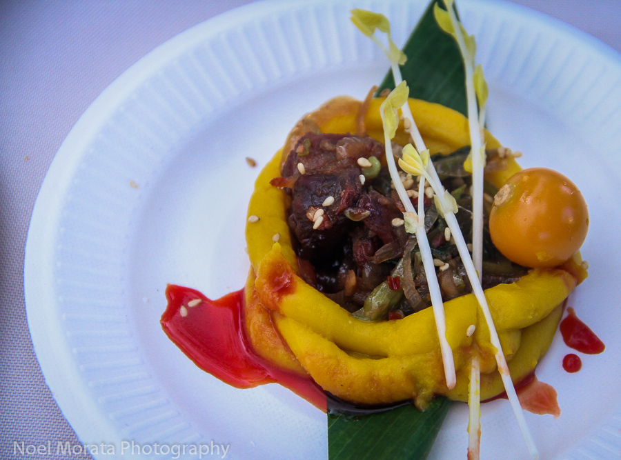 Taste of the Hawaiian Range and eating local
