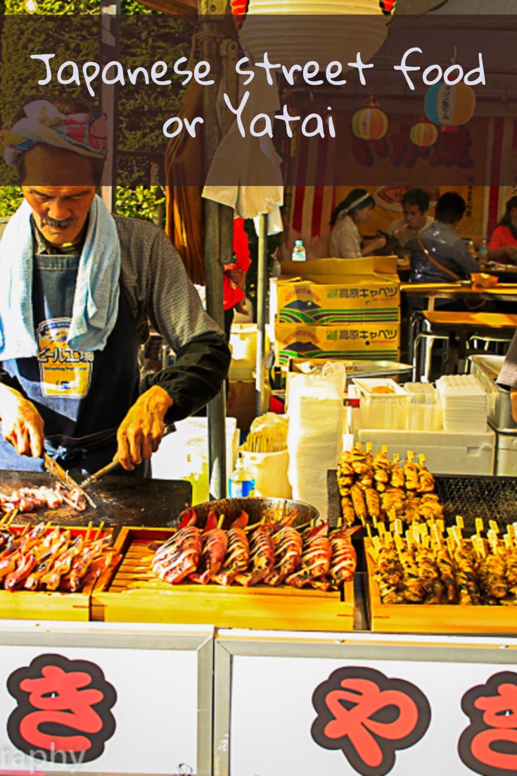 Japanese Street Food Or Yatai