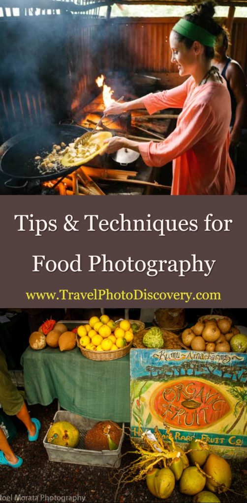 Tips and techniques for food photography