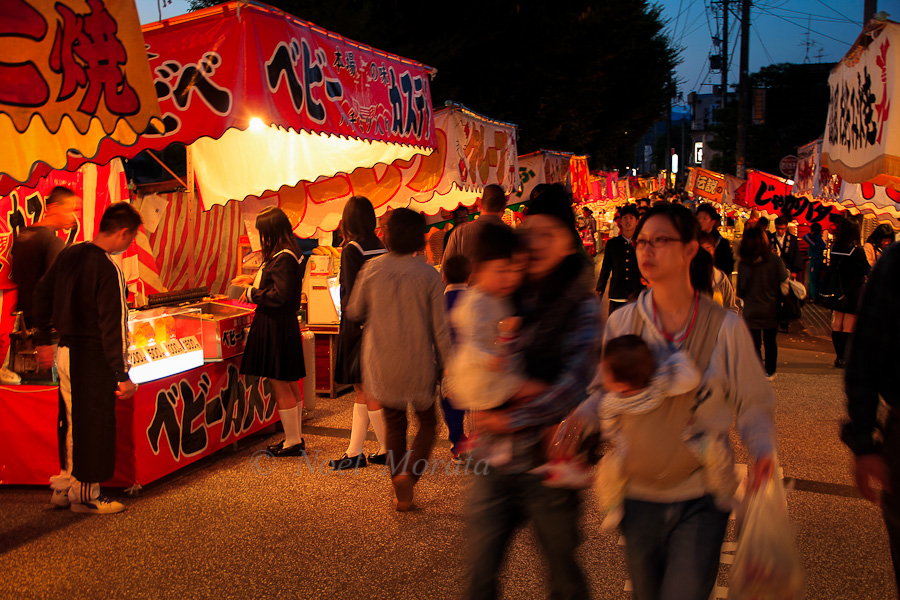 Food Festival in Takayama, Japan