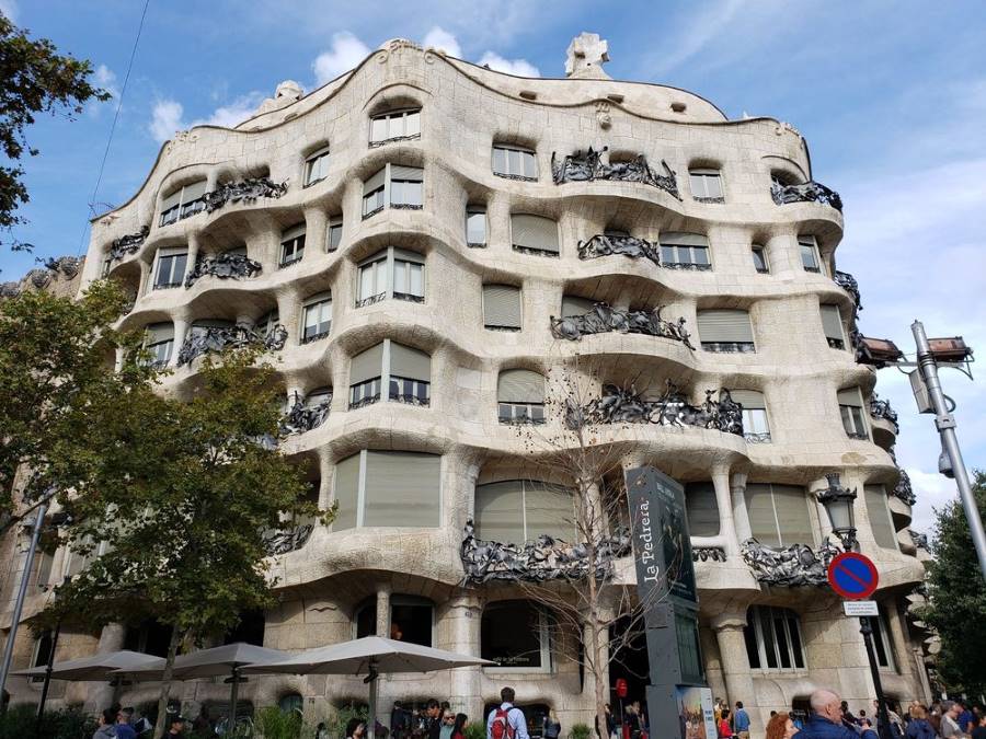 Technical innovations to Casa Mila La Pedrera