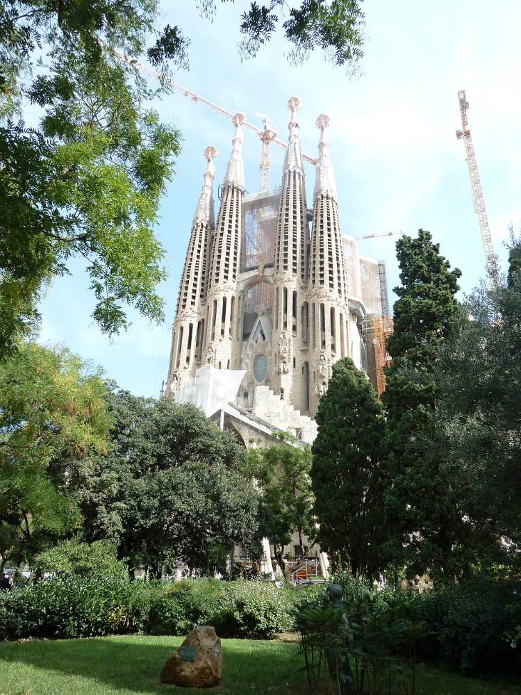 Best places to capture the exterior of La Sagrada Familia