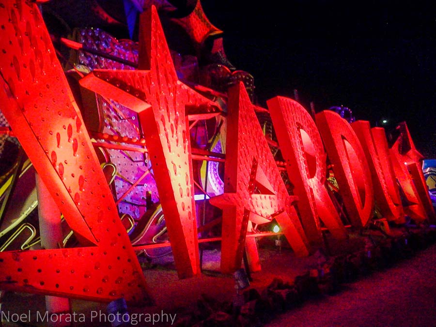 Iconic Stardust at the Neon Museum