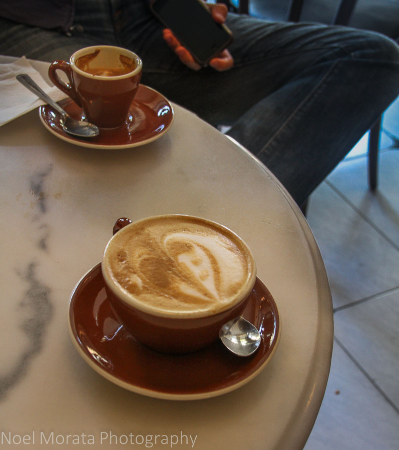 Cappuccino break at Café Roma