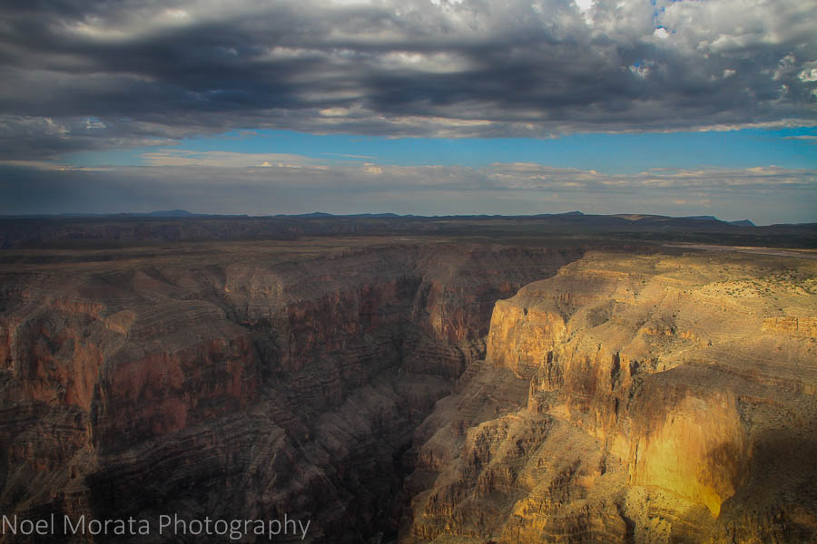 Morning sunlight on the Grand Canyon