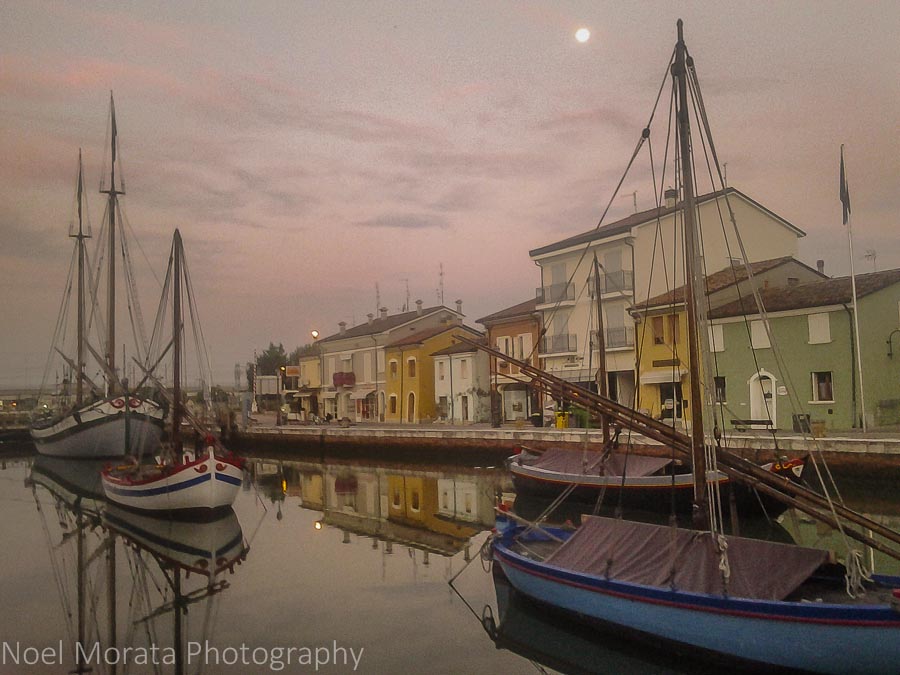 Morning light in Cesenatico, Italy