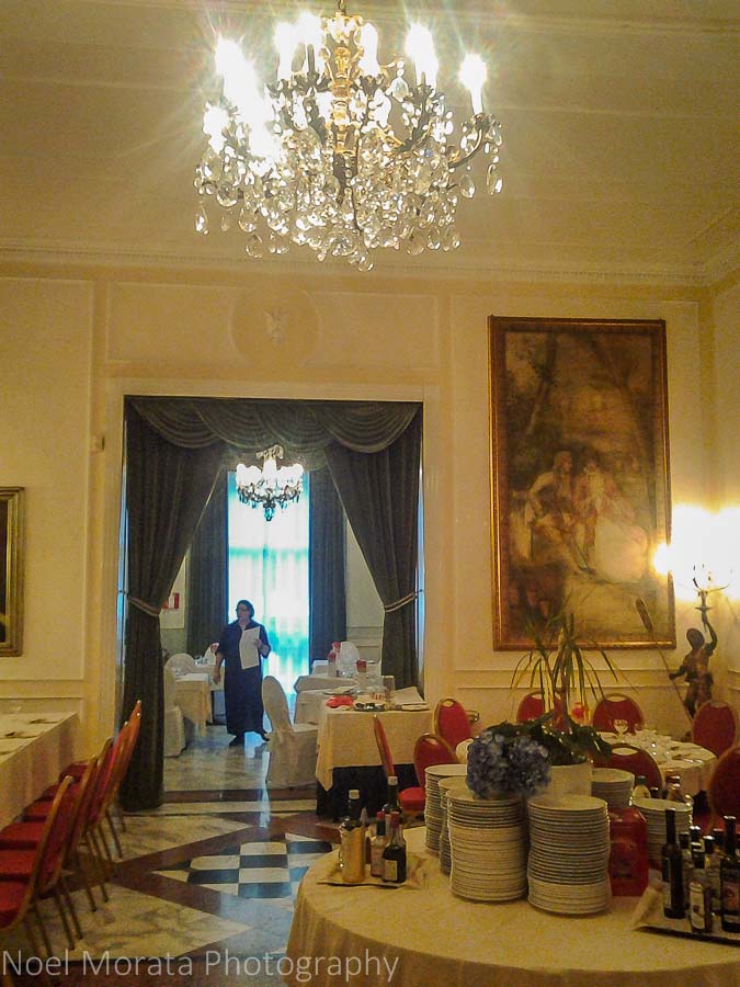 Grand Hotel Riolo Terme dining room