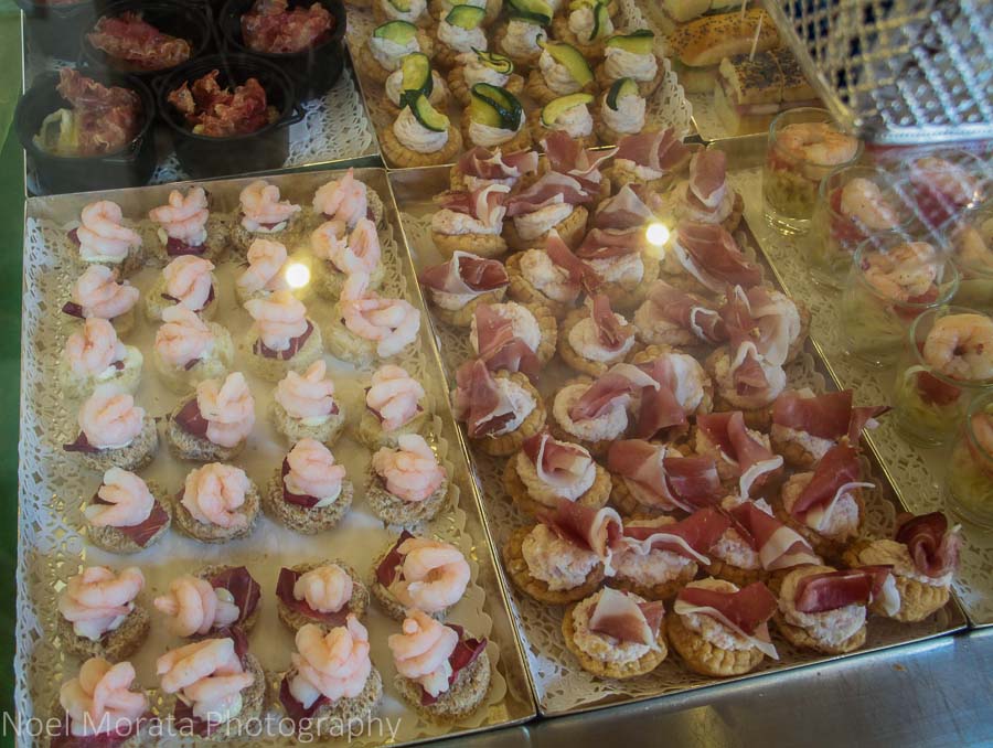 Bologna specialty shops with small bites