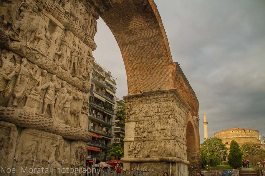 The Arch of Galerius at Thessaloniki, Greece