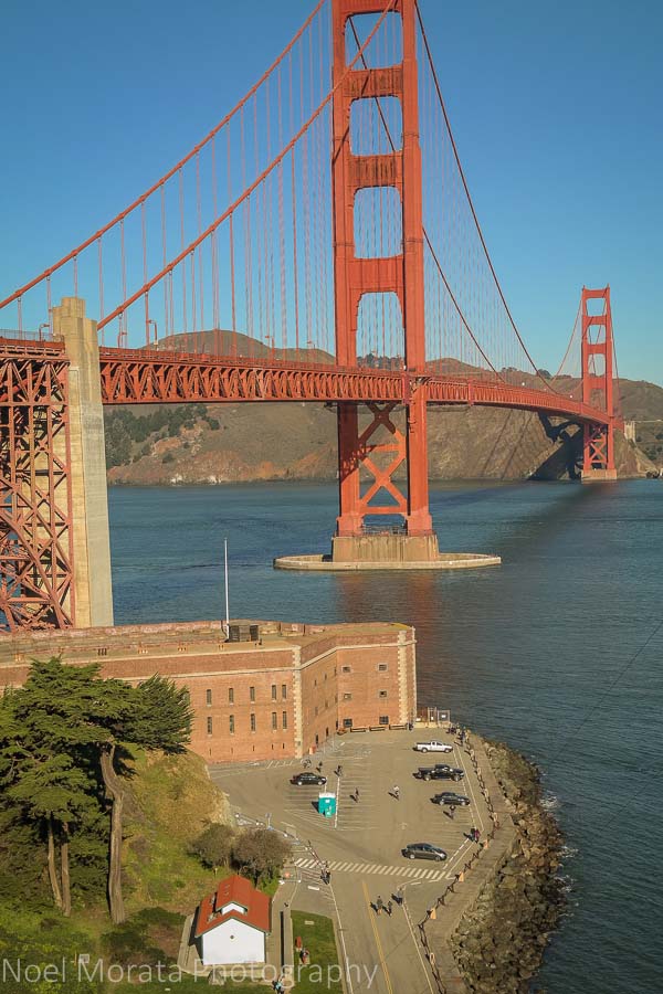 Fort Point and the Golden Gate Bridge