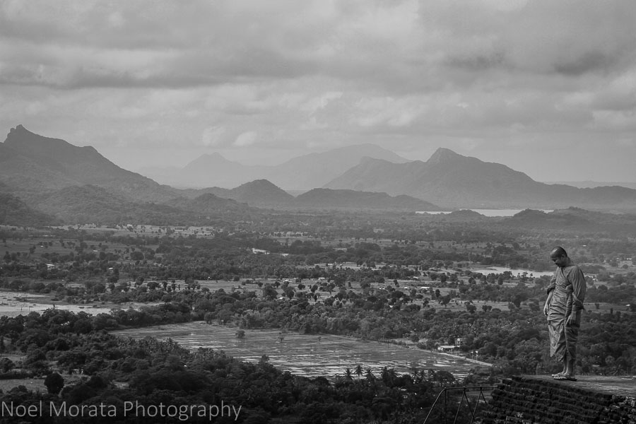 Sri Lanka in black and white