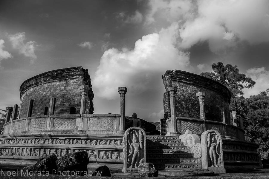 The ancient capital of Polonnaruwa in Central Sri Lanka