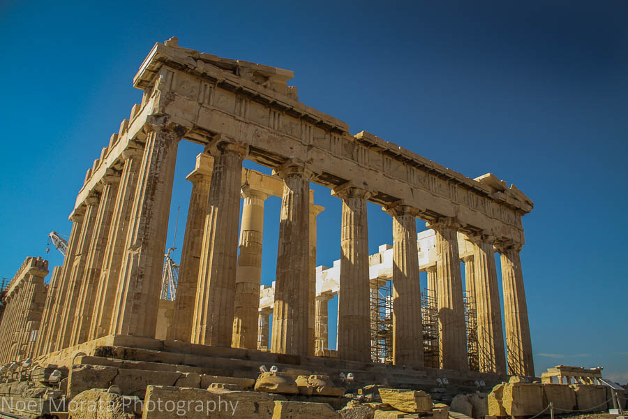 Visiting the Parthenon in Athens, Greece