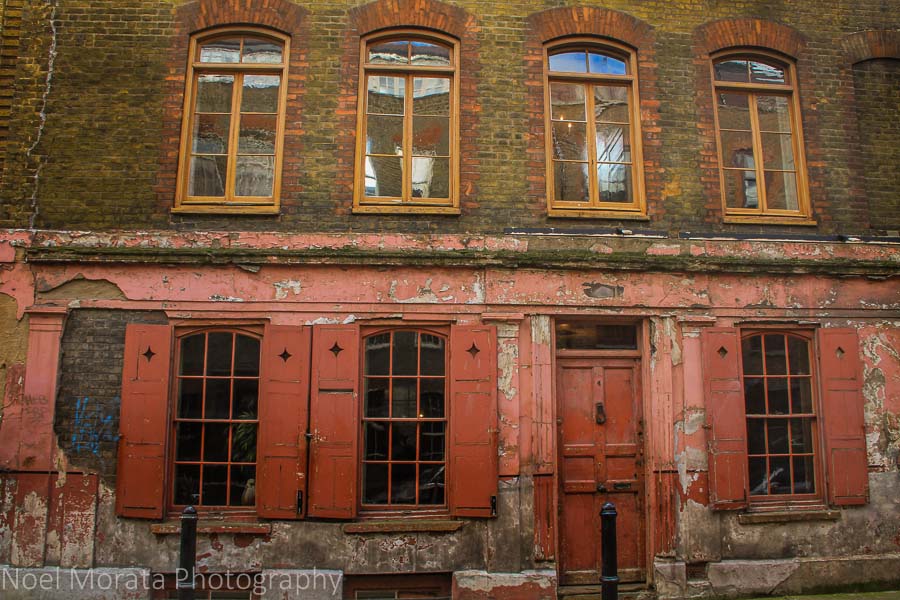 Old neighborhoods of East London