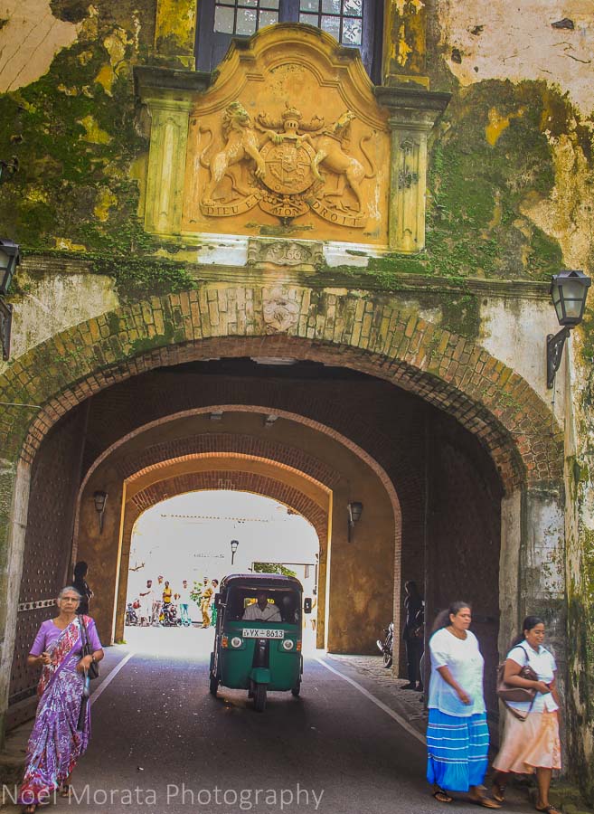 Entry gate to Galle fort