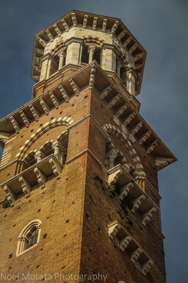 Ornate Venetian tower details and design