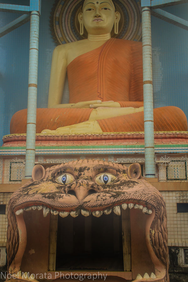 Exterior facade, Negombo Buddhist temple