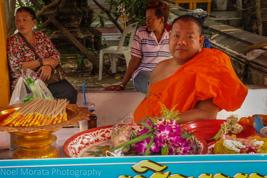 Temples and monks in Bangkok