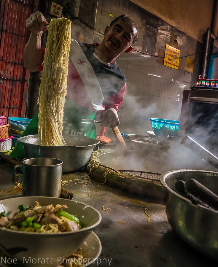 The noodle man in Bangkok's Chinatown