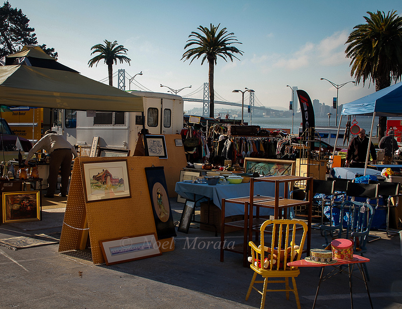 Treasure island flea market, San Francisco, California