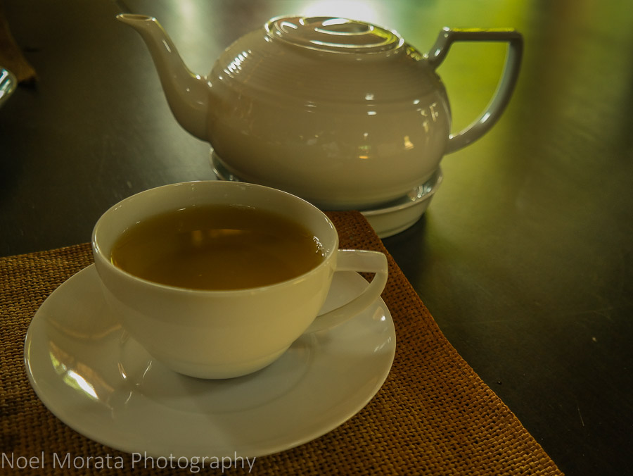 Delicious tea at Araksa Tea Plantation 