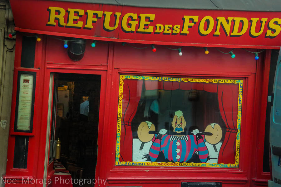A colorful shop in Montmarte, Paris