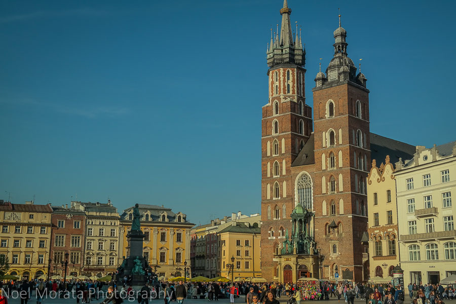 Krakow highlights in one day - Krakow historic central district
