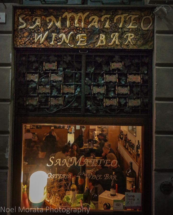 San Matteo wine bar, Genoa, Italy