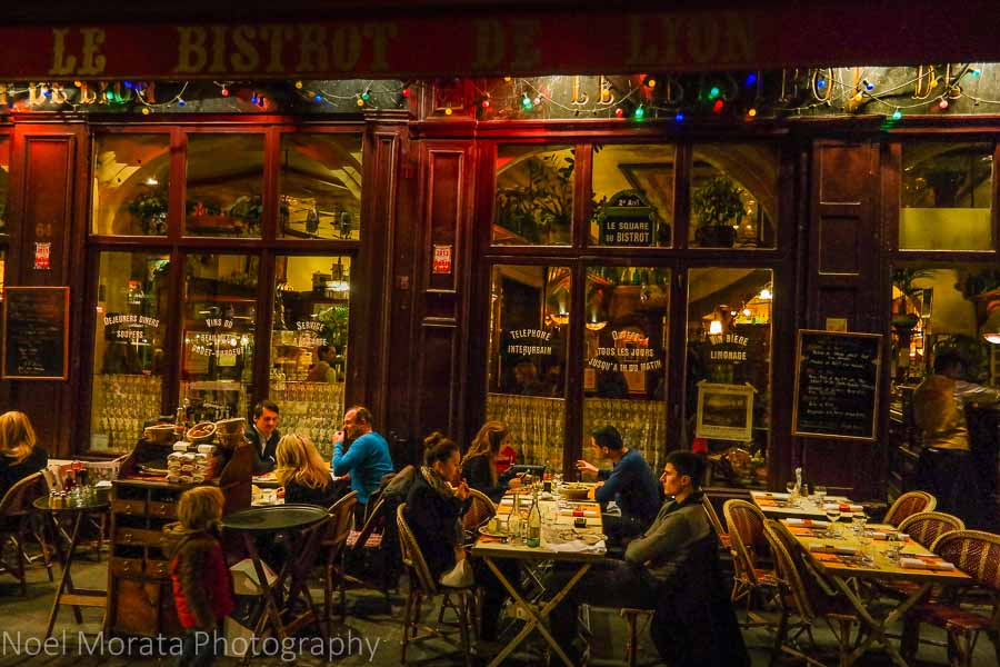 A bistro at Vieux Lyon - the old town
