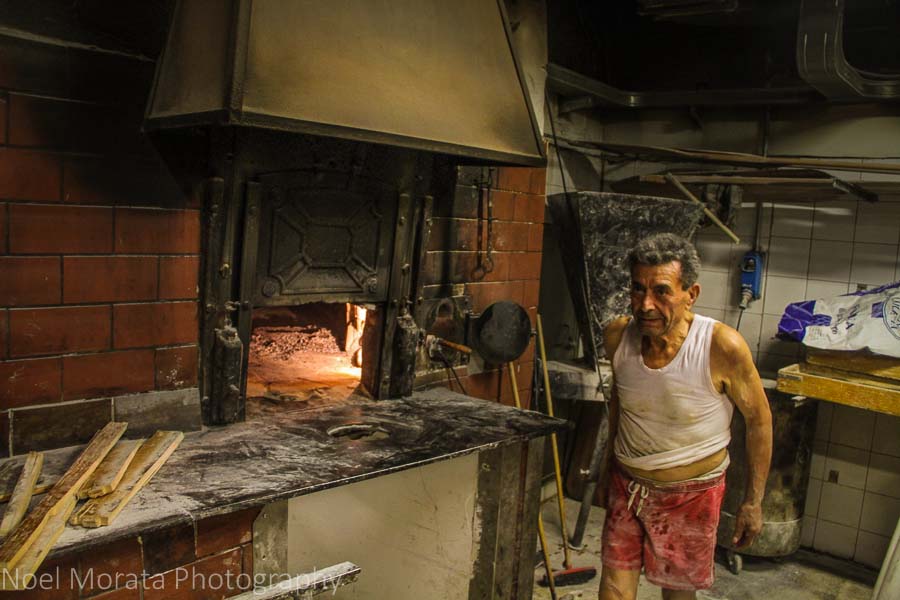 Visiting a forno and pane baker in Trastevere, Rome