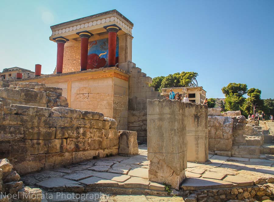 A visit to Knossos in Crete