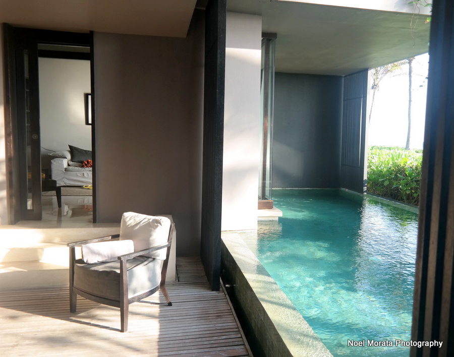 Oceanfront villa suite and pool - Alila Hotel and journey 