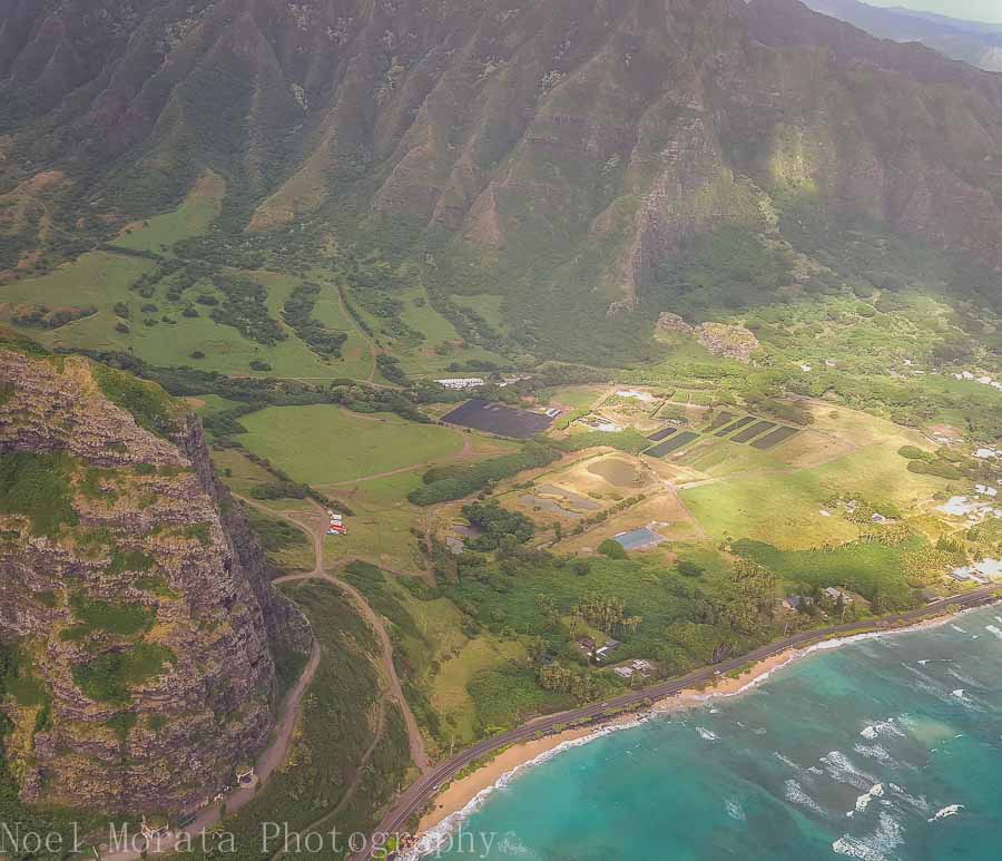 A beautiful gulch in East Oahu - Helicopter ride around Oahu