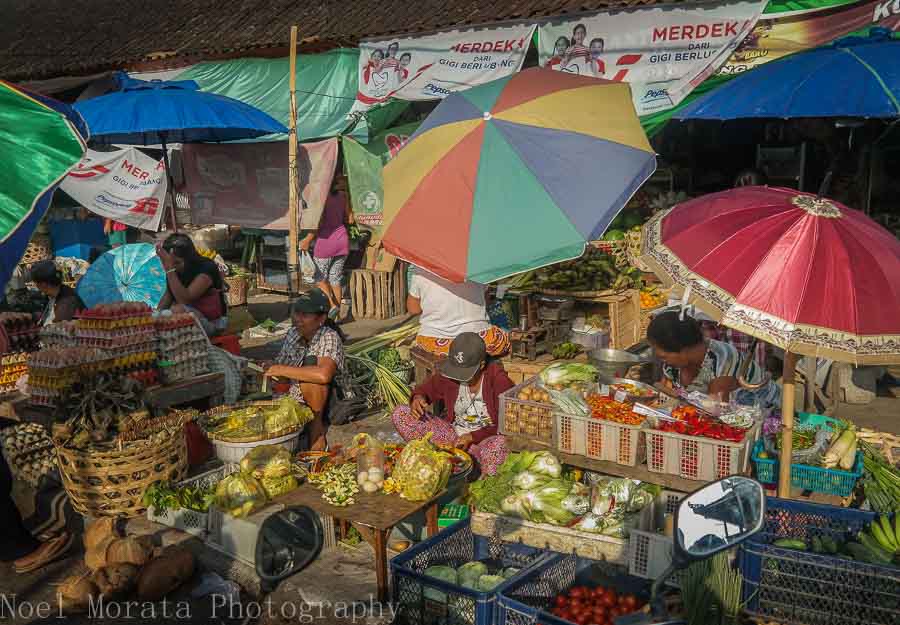 A local produce market in Tabanan, Bali - Markets in Bali