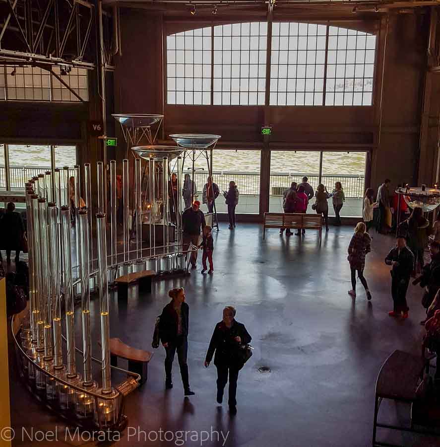 Interior space at the Exploratorium - Fun and unusual activities to do in San Francisco