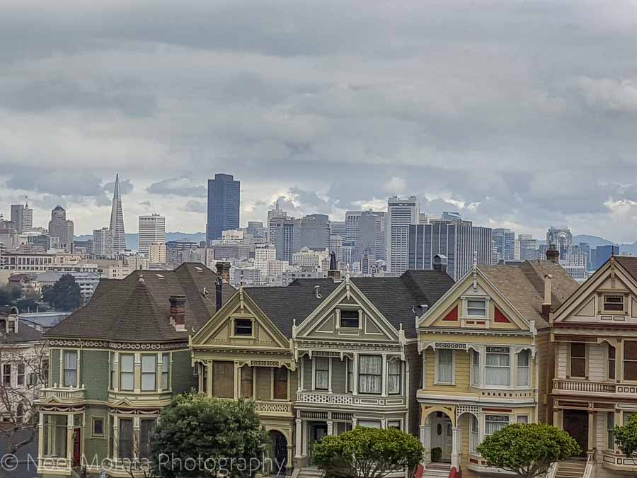 Painted ladies at Alamo Square park - Fun and unusual activities to do in San Francisco