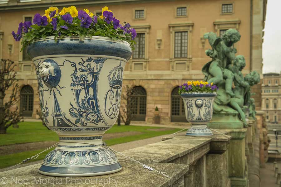 Stockholm's royal palace at Gamla Stan, Sweden 