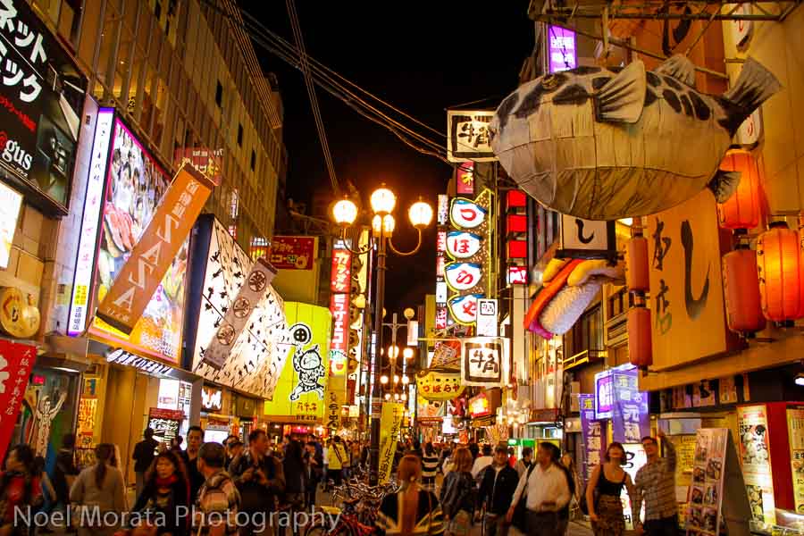 Dotonbori in Osaka - Top food destinations around the world